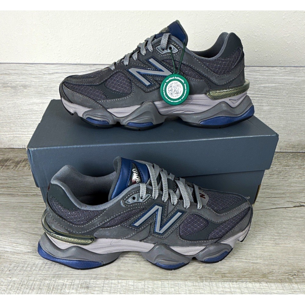 New Balance 9060 Castlerock Blue Gray Men's Sneakers U9060ECC Size 7.5
